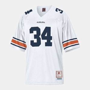 Men's Auburn Tigers College Football White Bo Jackson #34 Jersey 850426-926