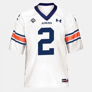 Youth Auburn Tigers College Football White Cam Newton #2 Jersey 266105-541