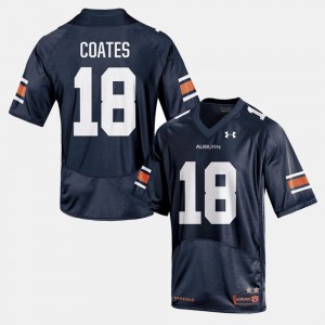 Men's Auburn Tigers College Football Navy Sammie Coates #18 Jersey 393802-193