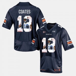 Men's Auburn Tigers Player Pictorial Navy Blue Sammie Coates #18 Jersey 939614-444