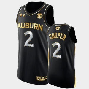 Men's Auburn Tigers Golden Edition Black Sharife Cooper #2 Alumni Basketball Jersey 571463-817