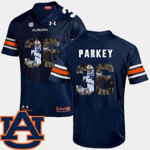 Men's Auburn Tigers Pictorial Fashion Navy Cody Parkey #36 Football Jersey 878388-593