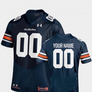 Men's Auburn Tigers College Football Navy Custom #00 2018 TC Under Armour Jersey 197969-513