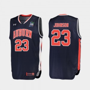 Men's Auburn Tigers 2019 Final-Four Navy Jamal Johnson #23 Replica Jersey 725116-179