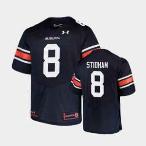 Men's Auburn Tigers Replica Navy Jarrett Stidham #8 Under Armour Football Jersey 581556-321