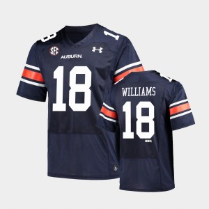 Men's Auburn Tigers Replica Navy Seth Williams #18 Under Armour Alumni Jersey 874113-838