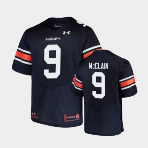 Men's Auburn Tigers Replica Navy Zakoby McClain #9 Under Armour Football Jersey 199620-243