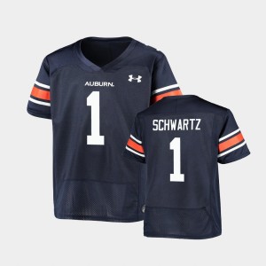 Youth Auburn Tigers Replica Navy Anthony Schwartz #1 Football Jersey 535025-165