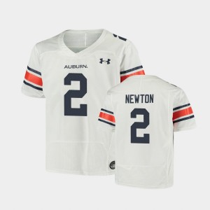 Youth Auburn Tigers Replica White Cam Newton #2 Football Jersey 876993-697