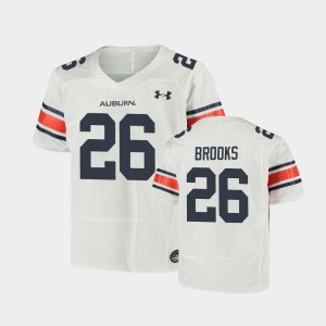 Youth Auburn Tigers Replica White Dylan Brooks #26 Football Jersey 168657-845