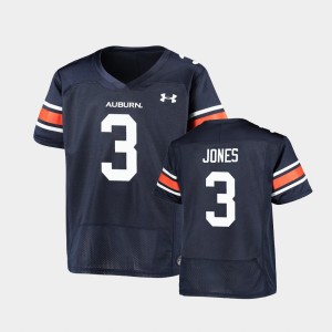 Youth Auburn Tigers Replica Navy Jonathan Jones #3 Football Jersey 276057-455