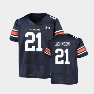 Youth Auburn Tigers Replica Navy Kerryon Johnson #21 Football Jersey 567519-127