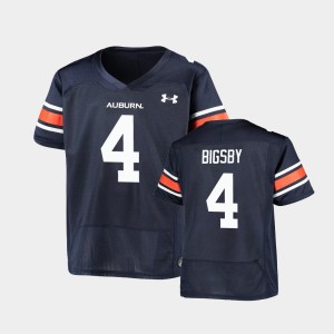 Youth Auburn Tigers Replica Navy Tank Bigsby #4 Football Jersey 705984-708